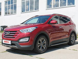 2014 Hyundai Santa Fe III, красный, 1700000 рублей, вид 1