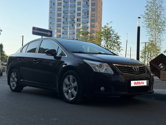 2009 Toyota Avensis III, фиолетовый, 1250000 рублей - вид 5