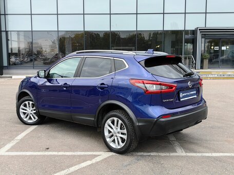 2019 Nissan Qashqai II Рестайлинг, синий, 1745000 рублей, вид 2