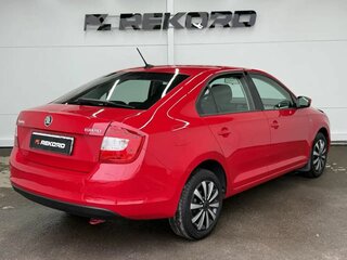 2017 Skoda Rapid I, красный, 1249000 рублей, вид 4