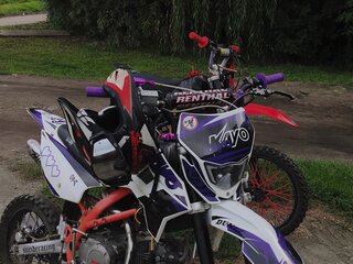 2023 Kayo Basic TT140EM, фиолетовый, 90000 рублей, вид 2