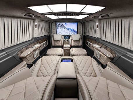 2026 Mercedes-Benz V-Класс Extra Long 300 d экстра длинный III (W447) Рестайлинг 2, чёрный, 22200000 рублей, вид 4
