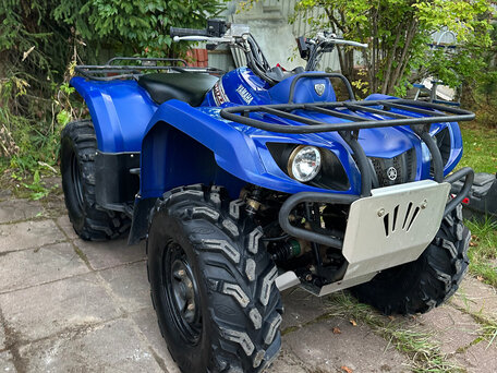 2012 Yamaha Grizzly 350, синий, 650000 рублей, вид 4