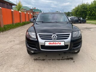 2008 Volkswagen Touareg I Рестайлинг, чёрный, 885000 рублей, вид 1