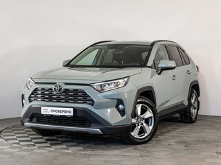 2019 Toyota RAV4 V (XA50), зелёный, 3099000 рублей, вид 1
