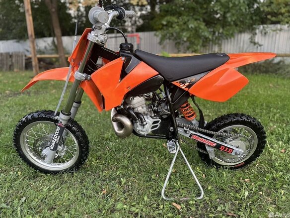 2008 KTM 50 SX, оранжевый, 99999 рублей - вид 11