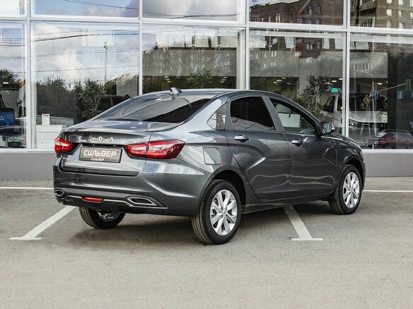 2026 Lada (ВАЗ) Vesta I Рестайлинг (NG), серый, 1880000 рублей - вид 8