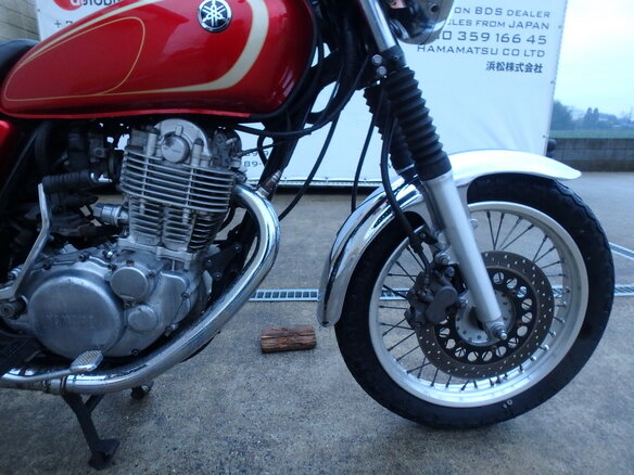2009 Yamaha SR400, красный, 350000 рублей - вид 15