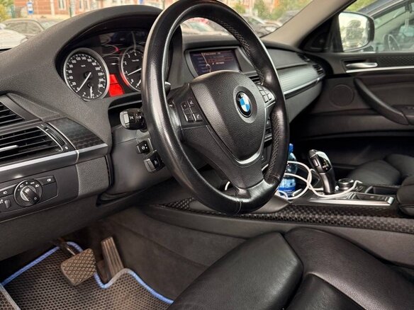 2012 BMW X6 50i I (E71) Рестайлинг, чёрный, 1600000 рублей - вид 8