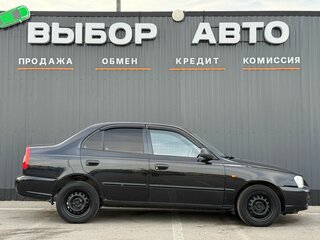 2008 Hyundai Accent ТагАЗ II, чёрный, 389000 рублей, вид 3