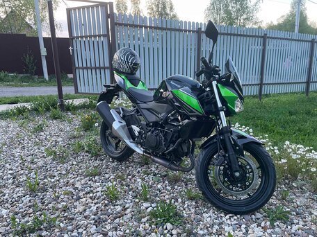2021 Kawasaki Z 400, зелёный, 579000 рублей, вид 1