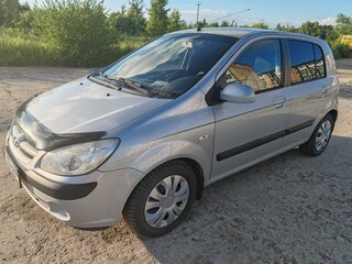 2006 Hyundai Getz I Рестайлинг, серебристый, 467000 рублей, вид 2