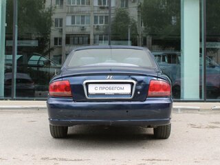 2011 Hyundai Sonata ТагАЗ IV (EF) Рестайлинг, синий, 380000 рублей, вид 5