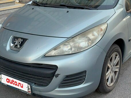 2010 Peugeot 207 I Рестайлинг, голубой, 420000 рублей, вид 5