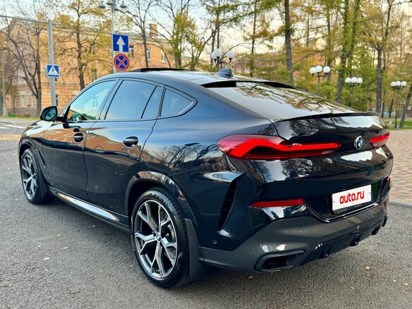 2020 BMW X6 40d III (G06), чёрный, 9490000 рублей - вид 8