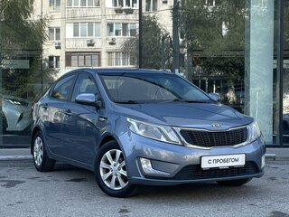 2012 Kia Rio 4-speed III, голубой, 877000 рублей, вид 3