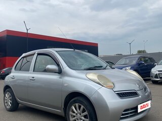 2009 Nissan March III (K12), серебристый, 415000 рублей, вид 1