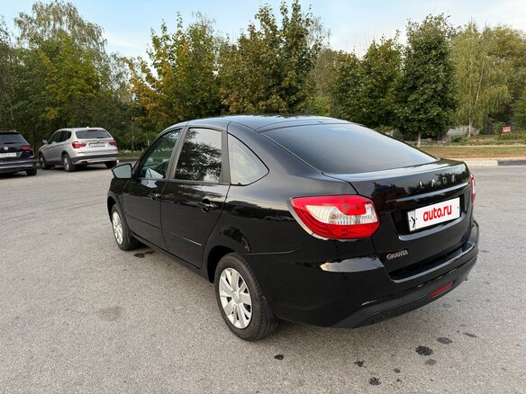 2022 Lada (ВАЗ) Granta I Рестайлинг, чёрный, 770000 рублей - вид 5