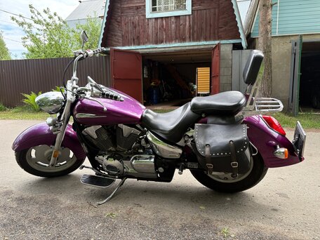 2005 Honda VTX 1300, пурпурный, 725000 рублей, вид 5
