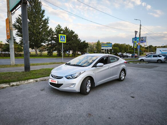 2012 Hyundai Elantra V (MD), серебристый - вид 1