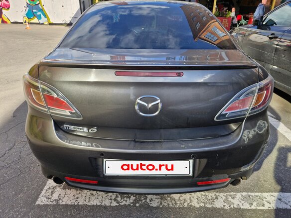 2012 Mazda 6 II (GH) Рестайлинг, серый, 1250000 рублей - вид 9