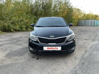 2015 Kia Rio III Рестайлинг, чёрный, 695000 рублей, вид 3
