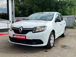 2014 Renault Logan II, белый, 489000 рублей, вид 4