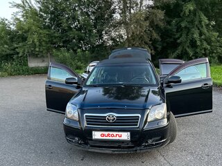 2005 Toyota Avensis II, чёрный, 515000 рублей, вид 4