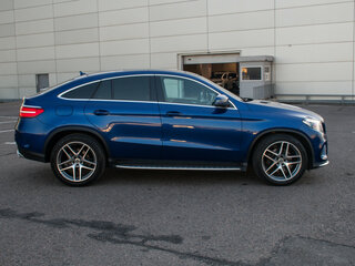 2018 Mercedes-Benz GLE Coupe 350 d I (C292), синий, 3587000 рублей, вид 4