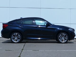 2017 BMW X6 40d II (F16), чёрный, 4950000 рублей, вид 2