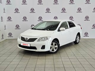 2012 Toyota Corolla X (E140, E150) Рестайлинг, белый, 735000 рублей, вид 1