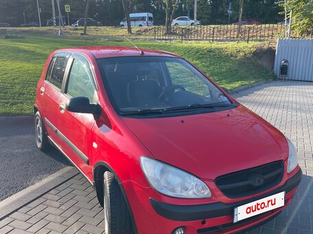 2006 Hyundai Getz I Рестайлинг, красный, 270000 рублей, вид 1