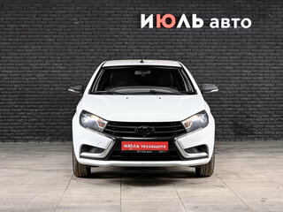2020 Lada (ВАЗ) Vesta I, белый, 1100000 рублей, вид 2