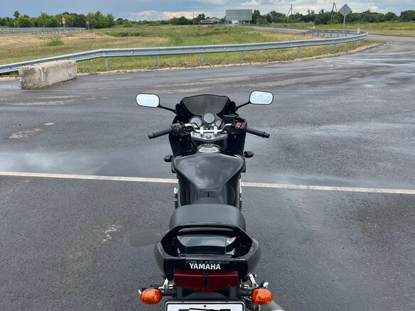 2001 Yamaha FZS600 Fazer, чёрный, 290000 рублей - вид 1