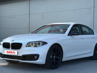 2016 BMW 5 серии 520d VI (F10/F11/F07) Рестайлинг, белый, 1775000 рублей, вид 1