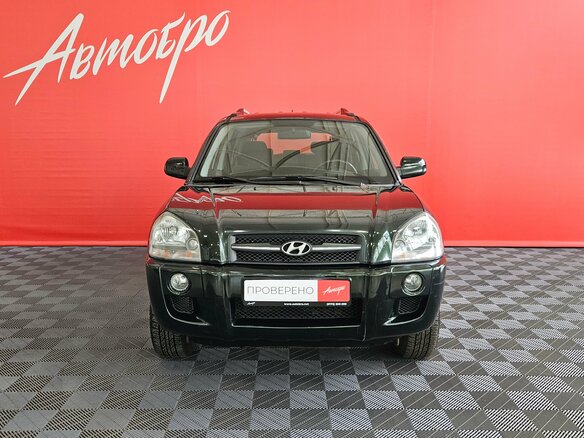2008 Hyundai Tucson I, зелёный, 840000 рублей - вид 7