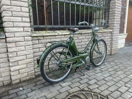 1954 Triumph B 350, зелёный, 380000 рублей, вид 2