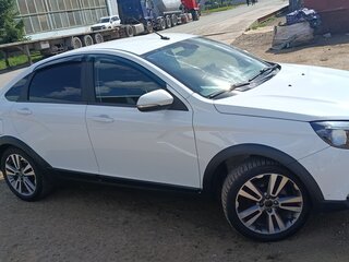 2018 Lada (ВАЗ) Vesta I, белый, 950000 рублей, вид 1