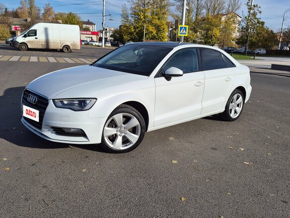 2014 Audi A3 III (8V), белый, 1650000 рублей - вид 3