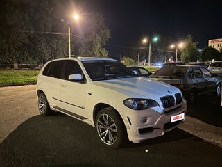 2008 BMW X5 3.0si II (E70), белый, 1300000 рублей, вид 2