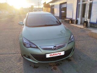 2011 Opel Astra GTC J Рестайлинг, зелёный, 712000 рублей, вид 2