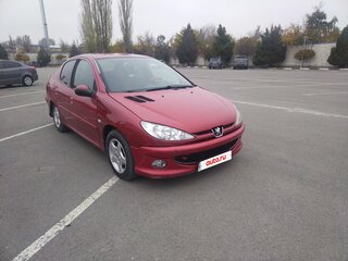 2008 Peugeot 206, красный, 175000 рублей, вид 3