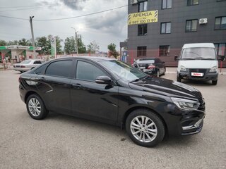 2024 Lada (ВАЗ) Vesta I Рестайлинг (NG), чёрный, 1350000 рублей, вид 4