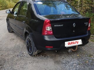 2011 Renault Logan I Рестайлинг, чёрный, 500000 рублей, вид 4