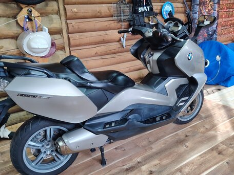 2013 BMW C 650 GT, серебристый, 395000 рублей, вид 4