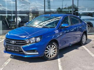 2021 Lada (ВАЗ) Vesta I, синий, 1025000 рублей, вид 1
