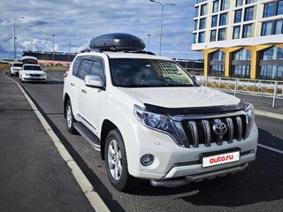 2014 Toyota Land Cruiser Prado 150 Series Рестайлинг 1, белый, 3400000 рублей, вид 2