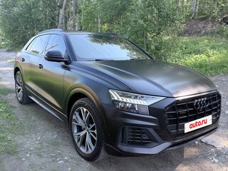 2019 Audi Q8 55 TFSI I (4M), чёрный, 7500000 рублей, вид 2