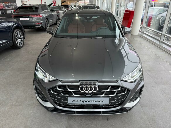 2025 Audi A3 35 TFSI IV (8Y) Рестайлинг, серый - вид 3