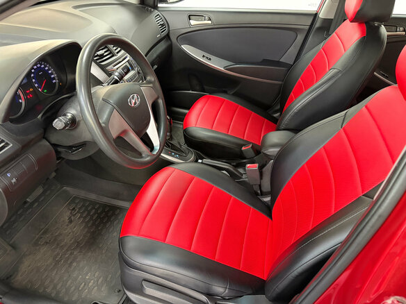 2016 Hyundai Solaris I Рестайлинг, красный, 1198000 рублей - вид 7